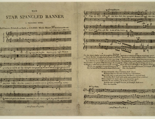 December 5 – Standardized Version of Star Spangled Banner Premieres