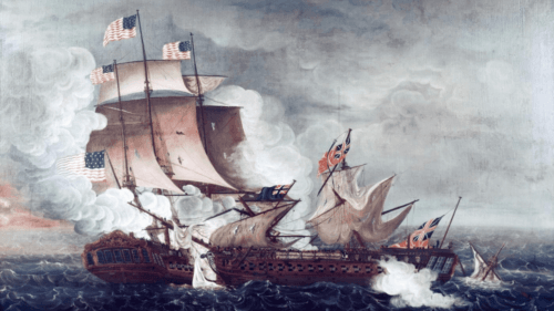 Naval Battle during the War of 1812