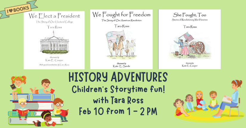 History Adventures Storytime with Tara Ross Museum of the American G.I. College Station Texas