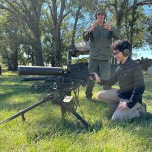 Gas Browning machine gun