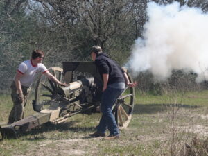 WWI French 75 Field Cannon