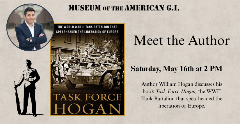 Met the Author behind Task Force Hogan